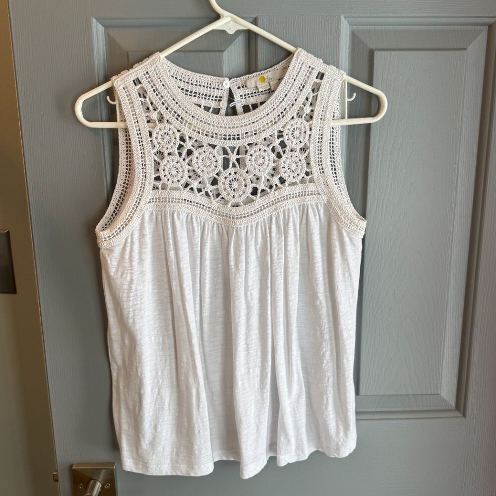 Boden crocheted tank top - Size 6